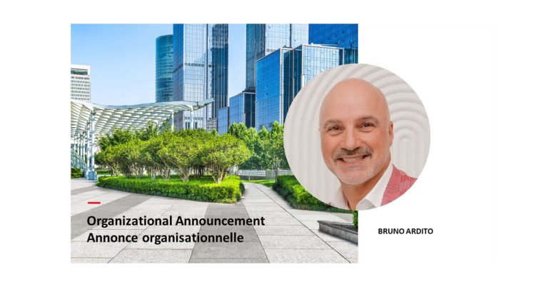 Bruno Ardito Announced as New Sales Specialist, Central Canada – Smart Buildings, Electrification