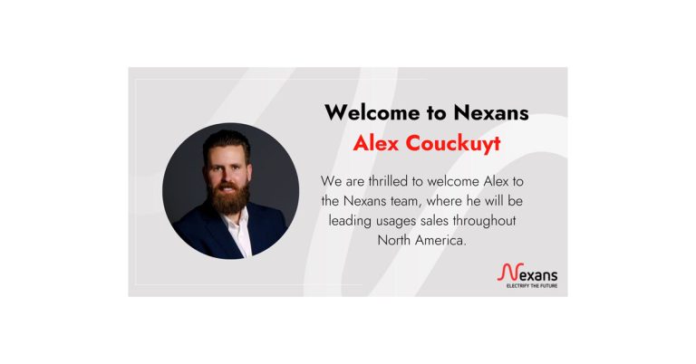 Alex Couckuyt Joins Nexans as VP, Usages Sales North America