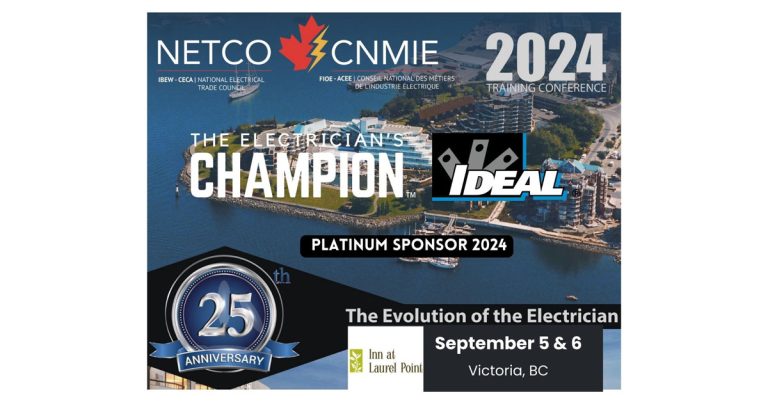 NETCO 2024 Educational Conference Sponsored by IDEAL Electrical