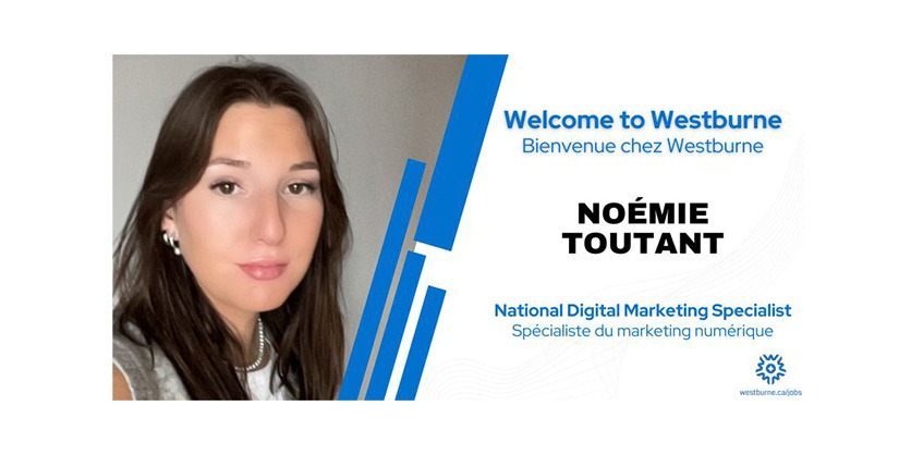 Westburne Welcomes Naoemie Toutant as National Digital Marketing Specialist