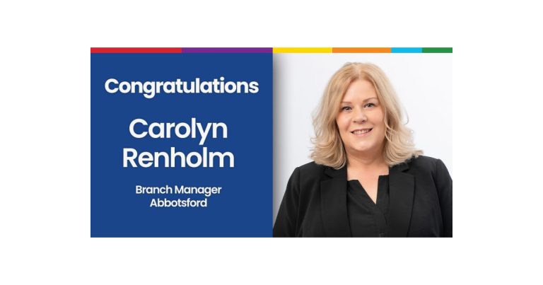 Carolyn Renholm Announced as New Branch Manager of Gescan Abbotsford