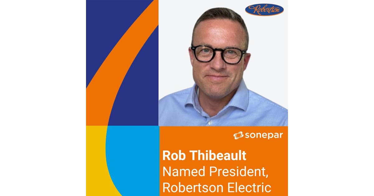 Rob Thibeault Promoted to President of Robertson Electric Wholesale