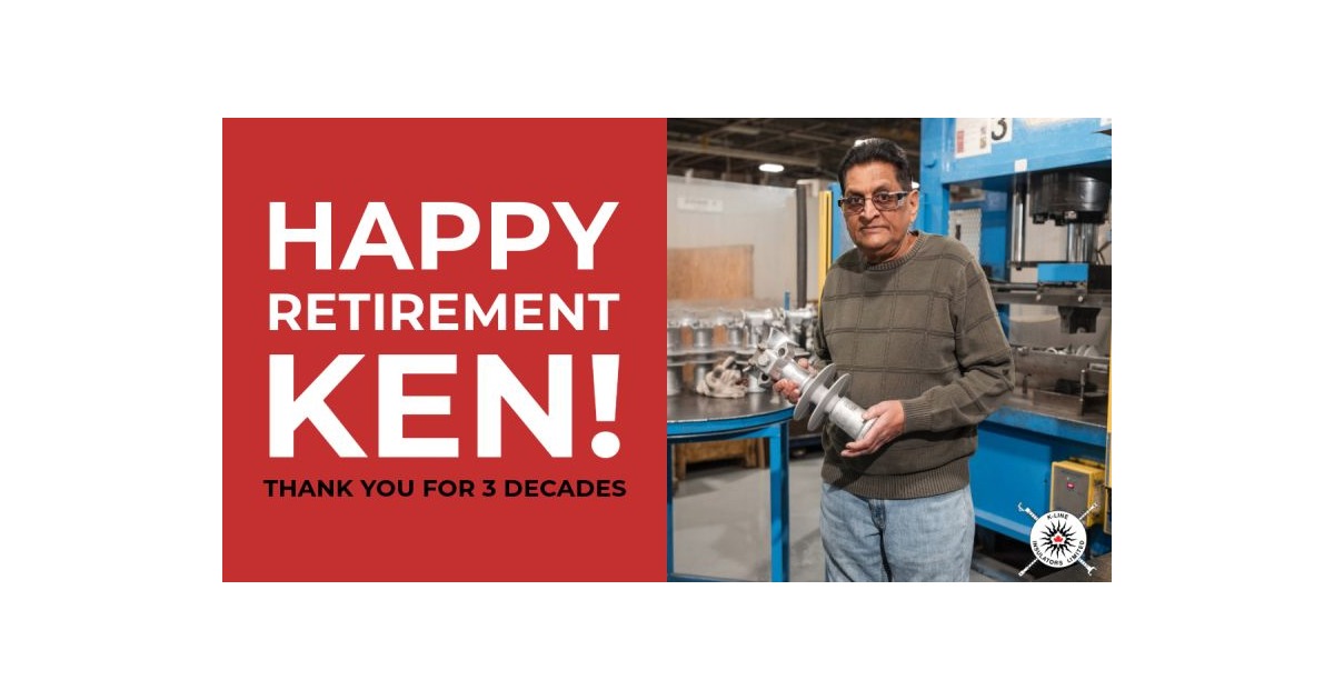 Ken Yacub Retires from K-Line Insulators After Incredible 3 Decade Career