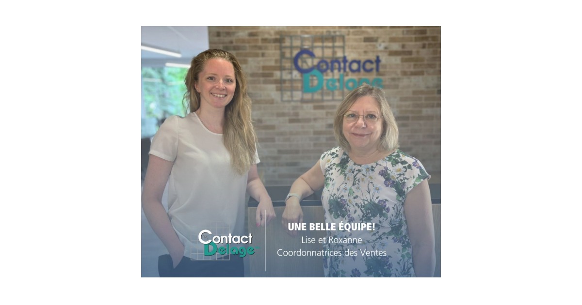 Contact Delage Establishes a Sales Coordination Team Composed of Lise Roy and Roxanne Grenier