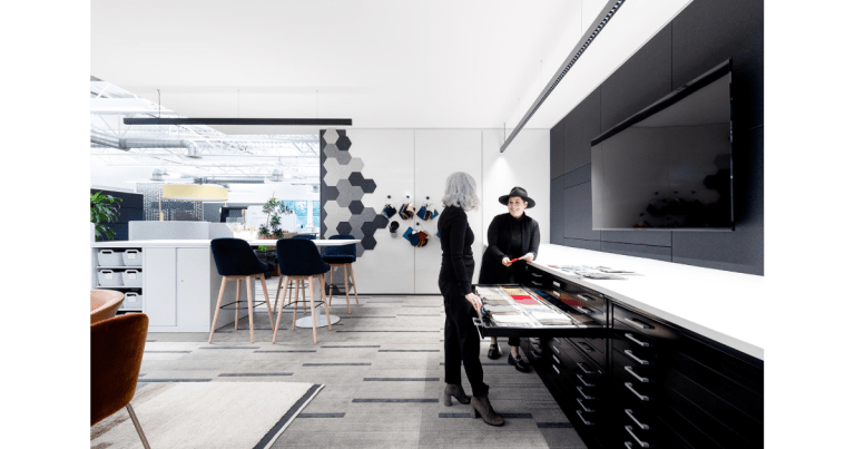 Graphic Office Interiors Enhance their Office Space, Incorporating State-of-the-Art Lighting Solutions