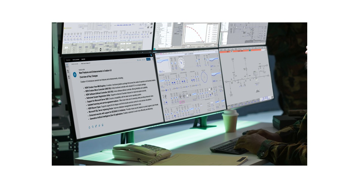 Emerson Introduces 1st GenAI-Enabled Automation for Power and Water Industries