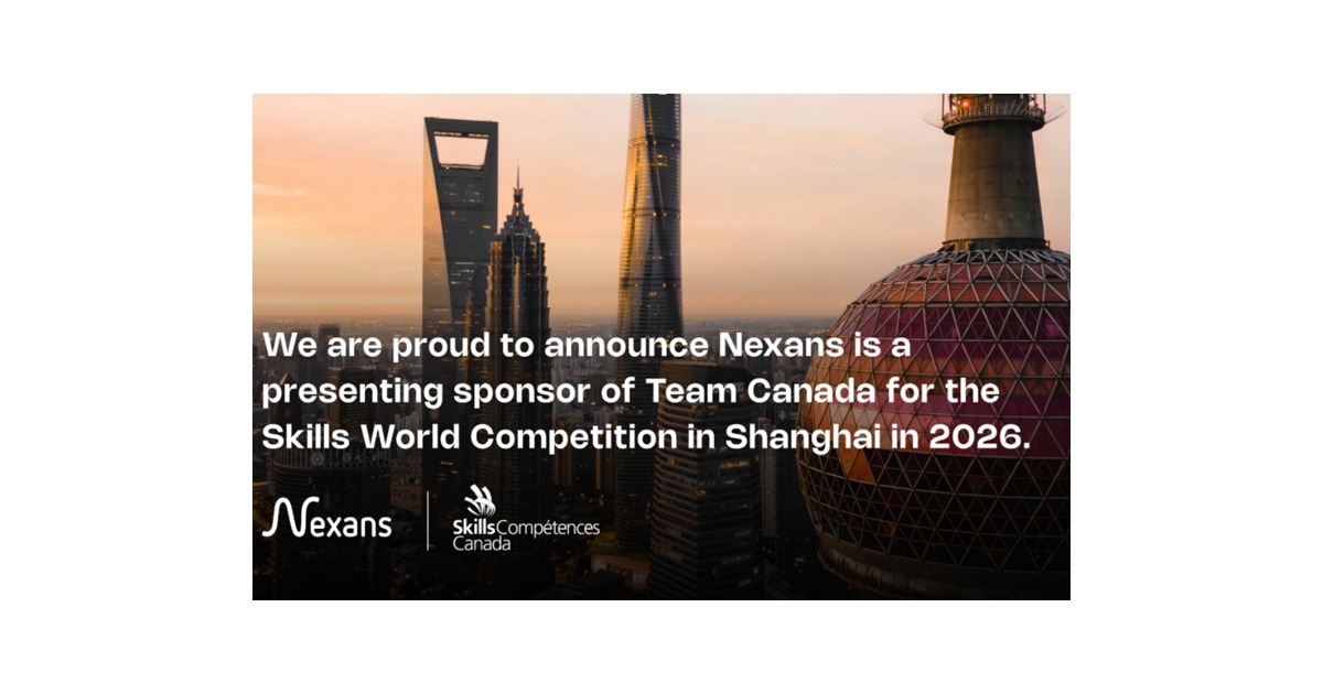 Nexans Canada Partners with Skills Compétences Canada to Sponsor WorldSkills Team Canada 2026