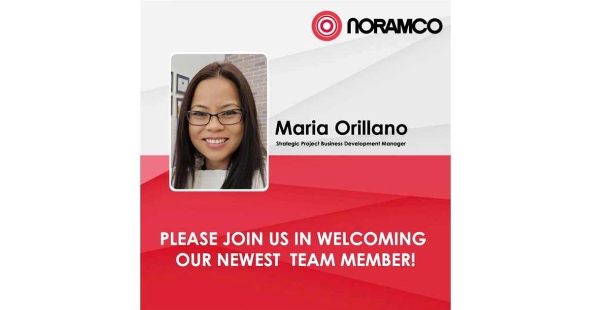 Noramco Announces Maria Orillano as New Strategic Project Business Development Manager in Ontario