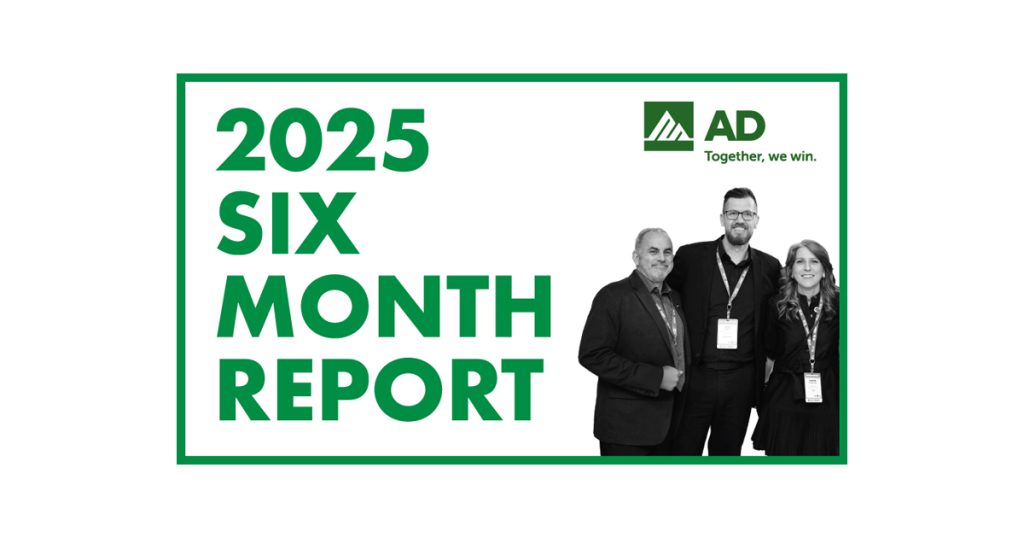 AD Reports Record Sales and Strong Growth Through First Half of 2025