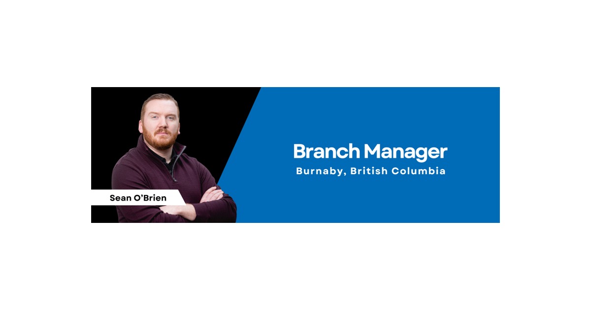 EB Horsman Introduce Sean O’Brien as New Burnaby Branch Manager
