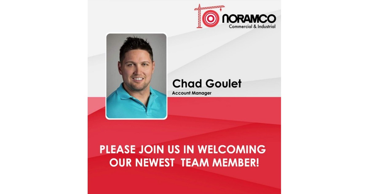 Noramco Announces Chad Goulet as New Account Manager