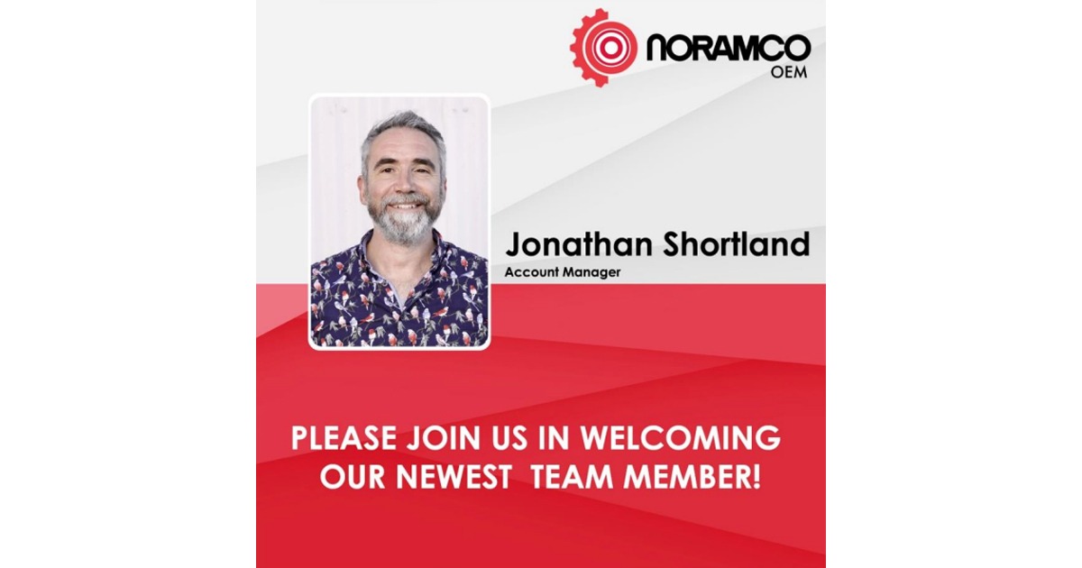 Noramco Announces Jonathan Shortland as New Account Manager