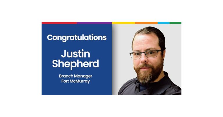 Justin Shepherd Promoted to Fort McMurray Branch Manager with Gescan