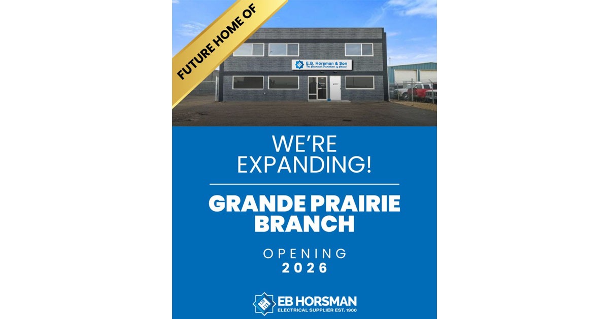 E.B. Horsman & Son Expanding Into Grande Prairie, Alberta