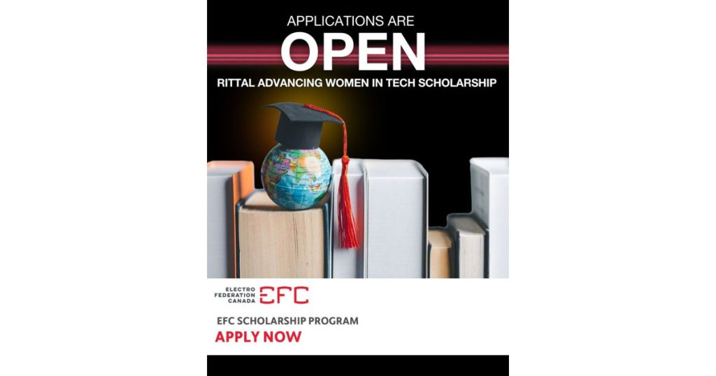 Rittal Sponsors 2026 Electro-Federation Canada (EFC) Scholarship Program