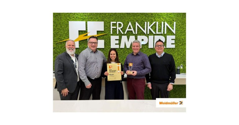 Weidmuller Canada Welcomes Franklin Empire Inc. to PRO Partner Family