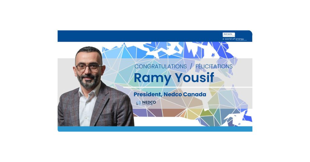 Ramy Yousif Appointed as President of Nedco Canada