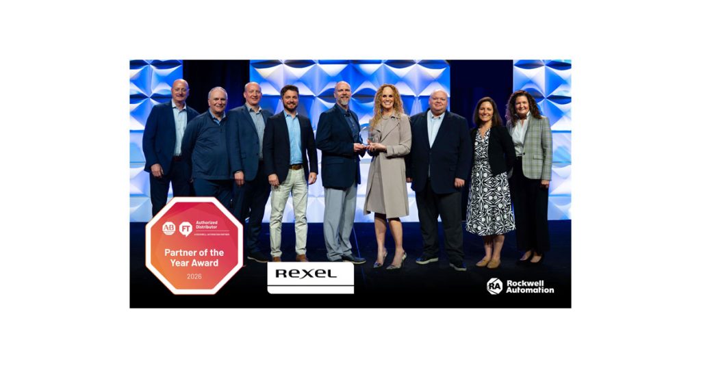 Rexel Receives Rockwell Automation 2026 Distributor Partner of the Year Award