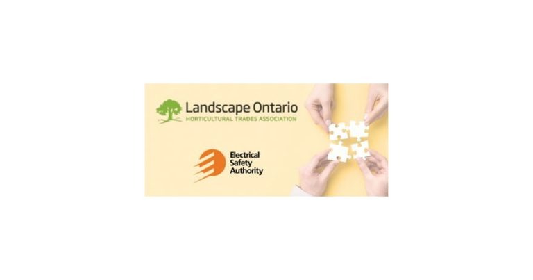 Landscape Ontario, Electrical Safety Authority Partner to Promote Electrical Safety in Landscape Trades