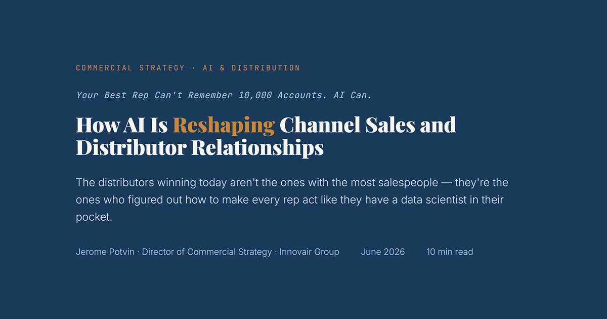 How AI is Reshaping Channel Sales and Distributor Relationships