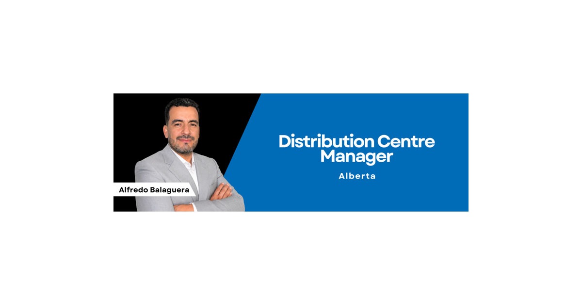 E.B. Horsman & Son Announces Alfredo Balaguera, New Alberta Distribution Centre Manager
