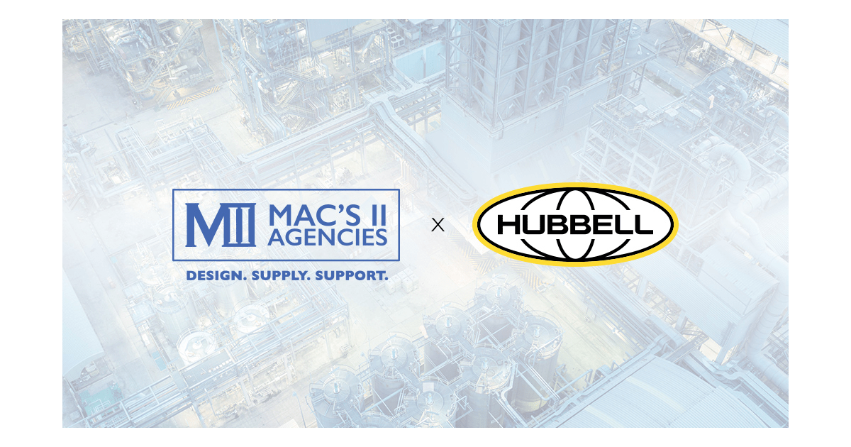 Mac’s II Agencies Expands Industrial Portfolio with Five Hubbell Brands