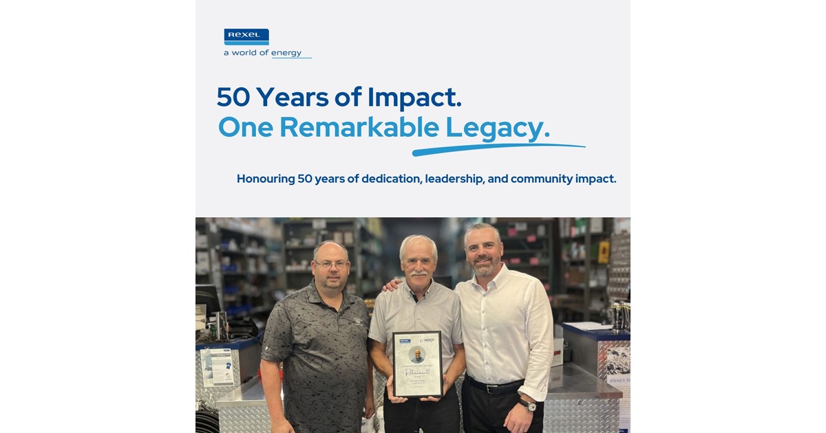 Rexel Canada’s George O’Shea Retires After Incredible 50-Year Career
